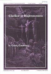 Clothed in Righteousness SATB choral sheet music cover